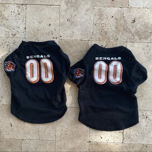 Cincinnati Bengals dog jersey